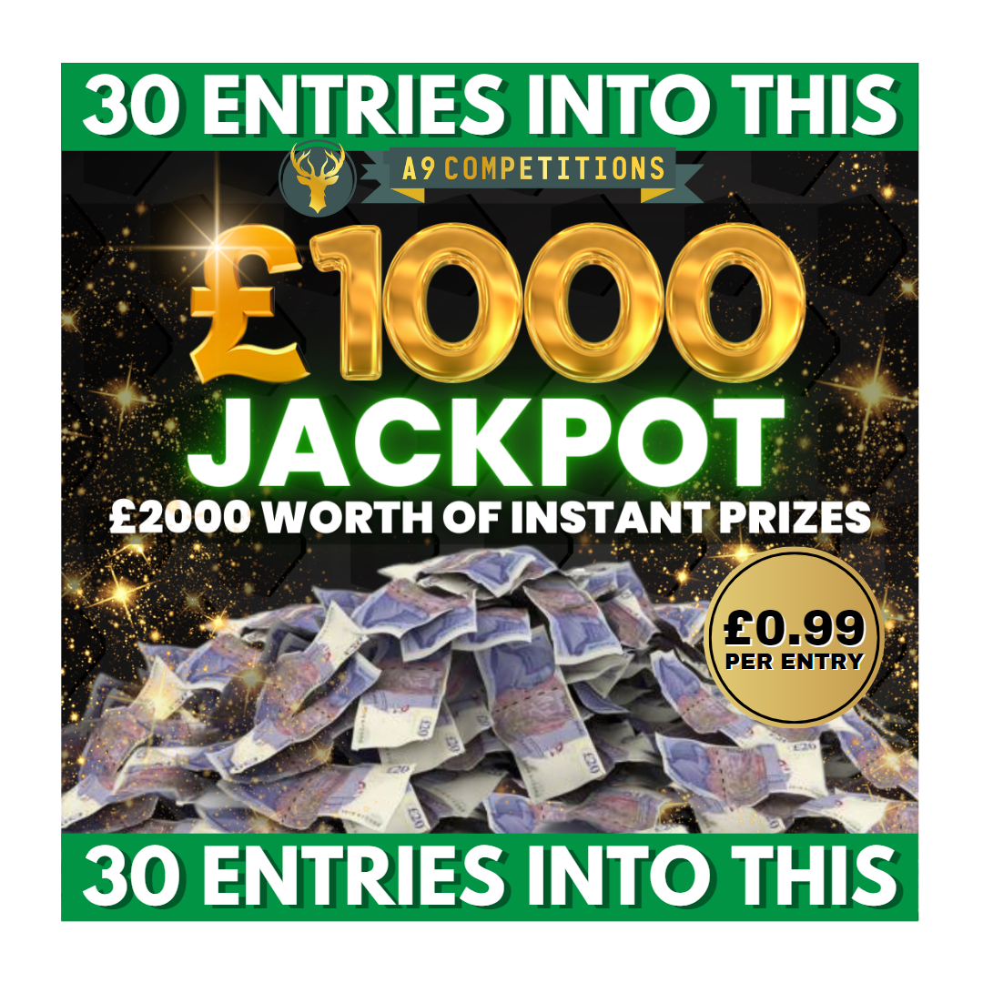 30 Free Entries into our £1k jackpot + £2k worth of instant wins – A9 ...